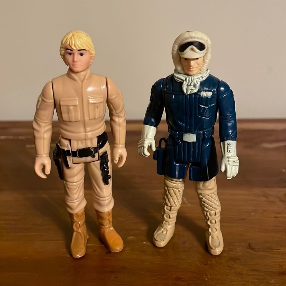 Vintage Luke Skywalker and Han Solo Lot